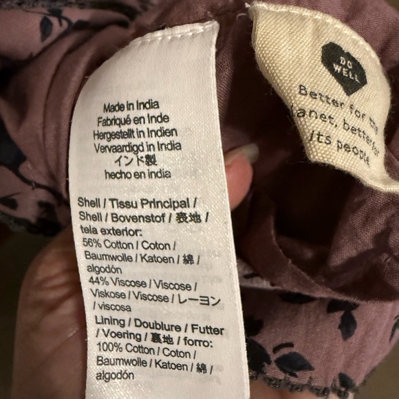 Madewell Floral Puff Sleeve Dress - Picture 12 of 13